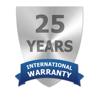 25 Year Warranty