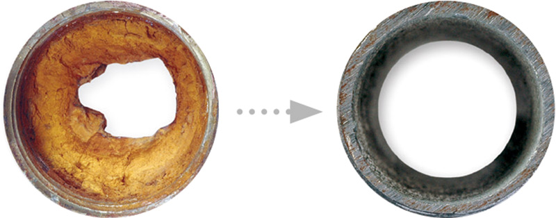 Vulcan sanitizes piping